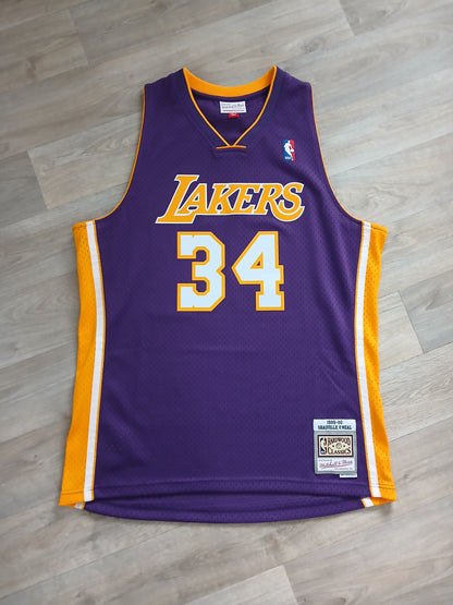 Shaquille O'Neal Los Angeles Lakers Jersey Size Large