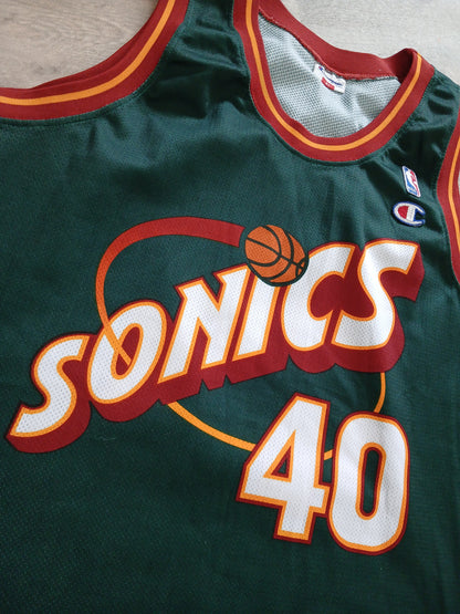 Shawn Kemp Seattle Supersonics Jersey Size XL