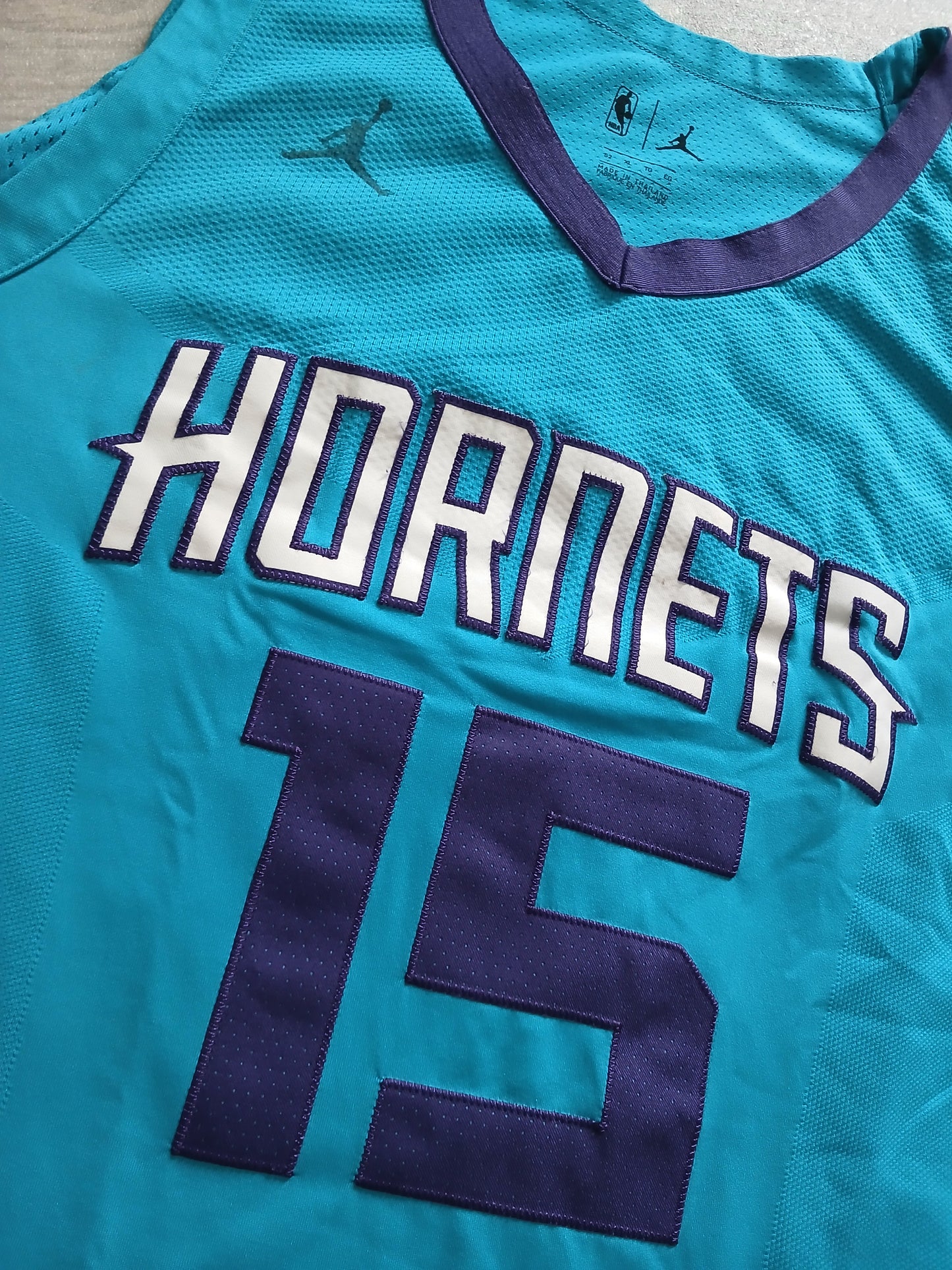 Kemba Walker Authentic Charlotte Hornets Jersey Size XL