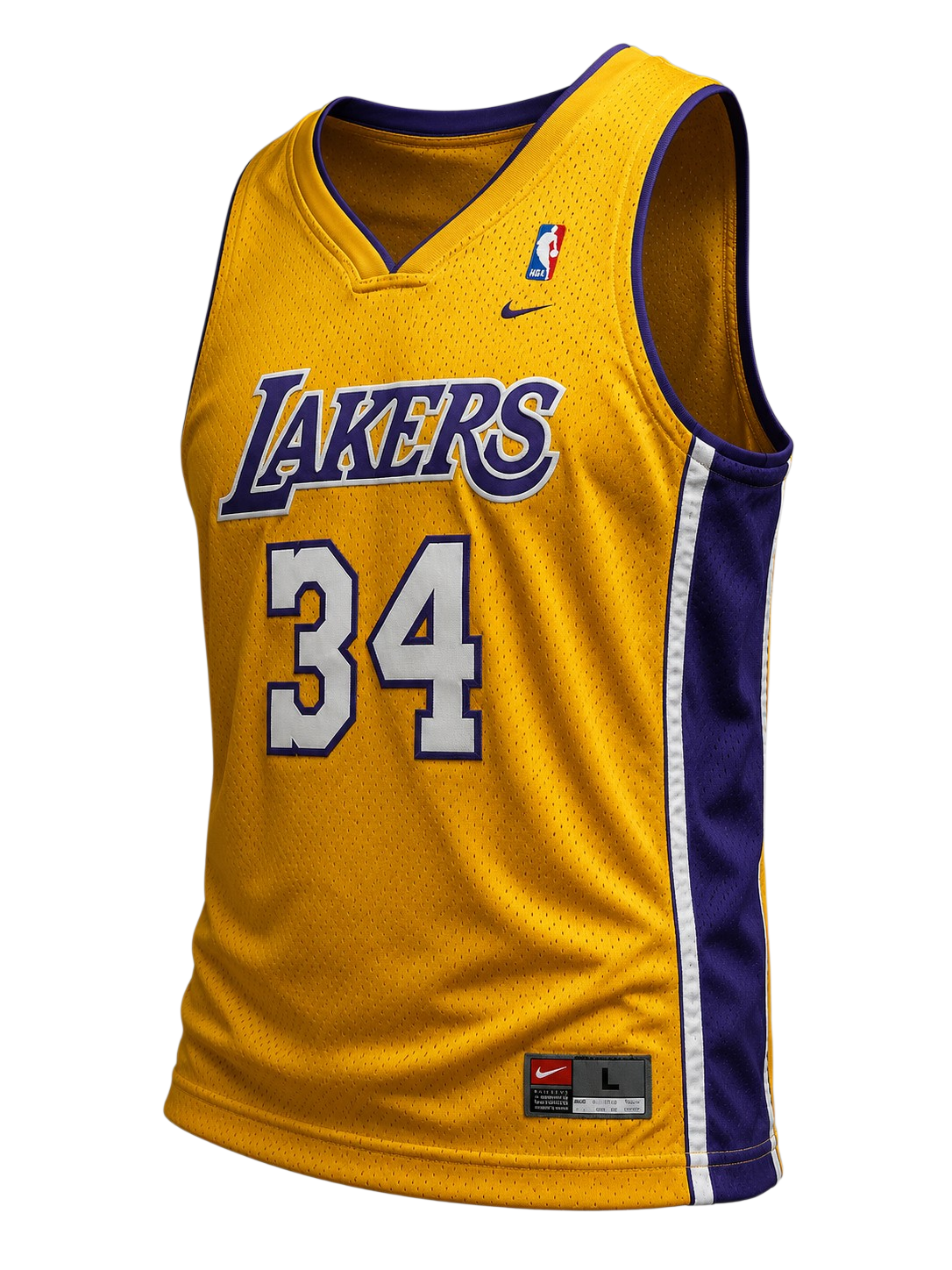 Shaquille O'Neal Los Angeles Lakers Jersey Size Large