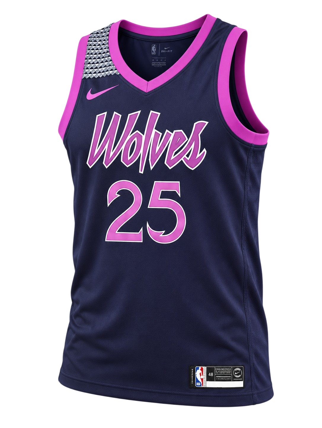 Derrick Rose Minnesota Timberwolves Jersey Size Large