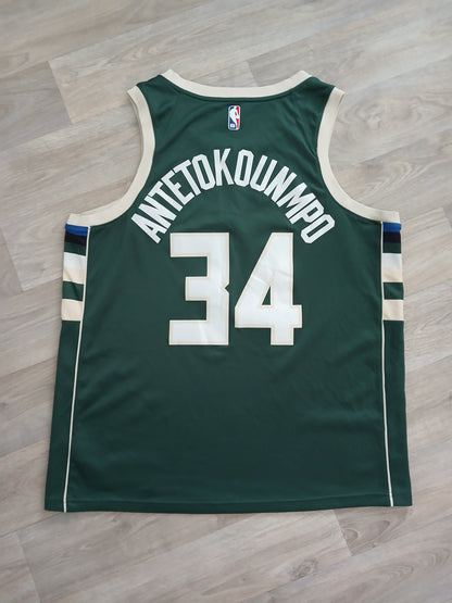Giannis Antetokounmpo Milwaukee Bucks Jersey Size XL