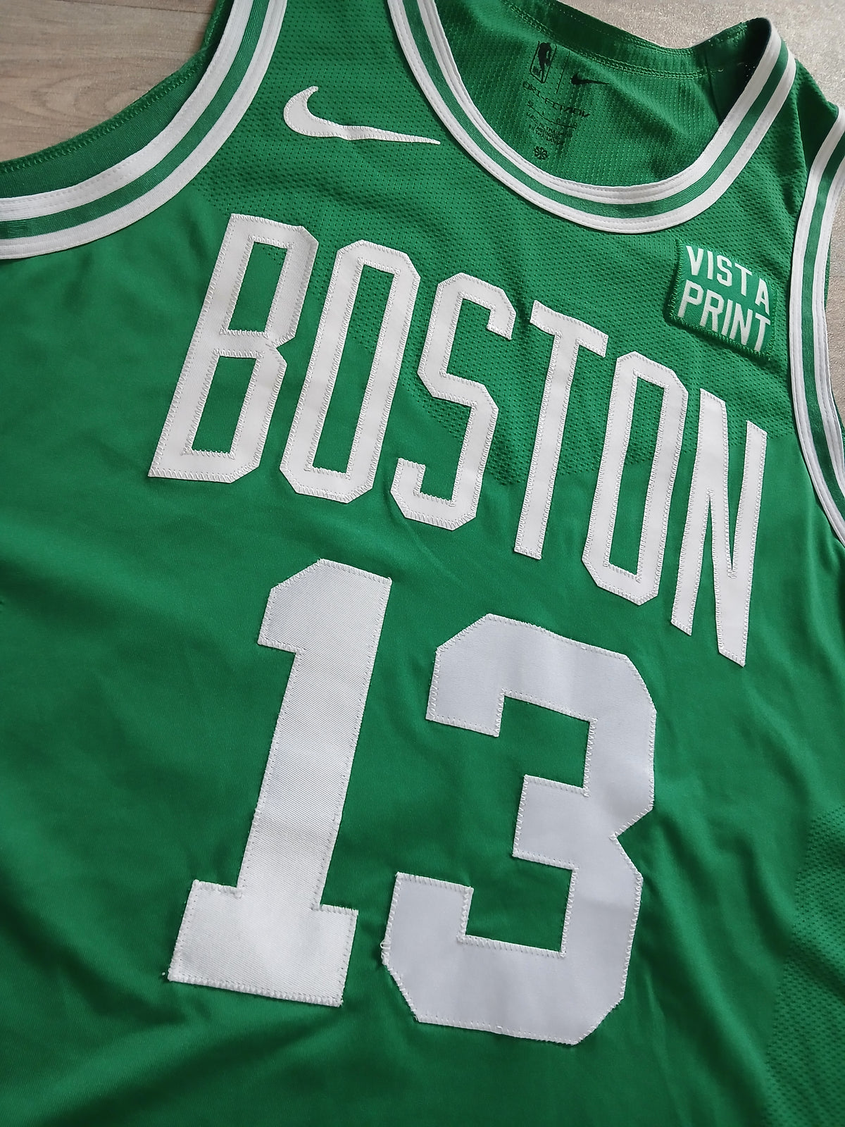 Malcolm Brogdon Authentic Boston Celtics Signed Jersey Size Large