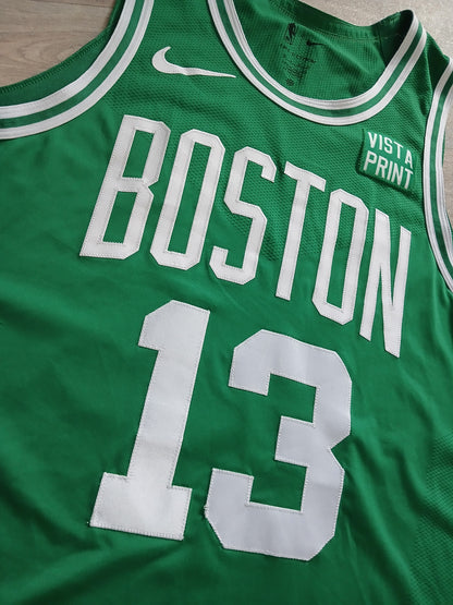 Malcolm Brogdon Authentic Boston Celtics Signed Jersey Size Large