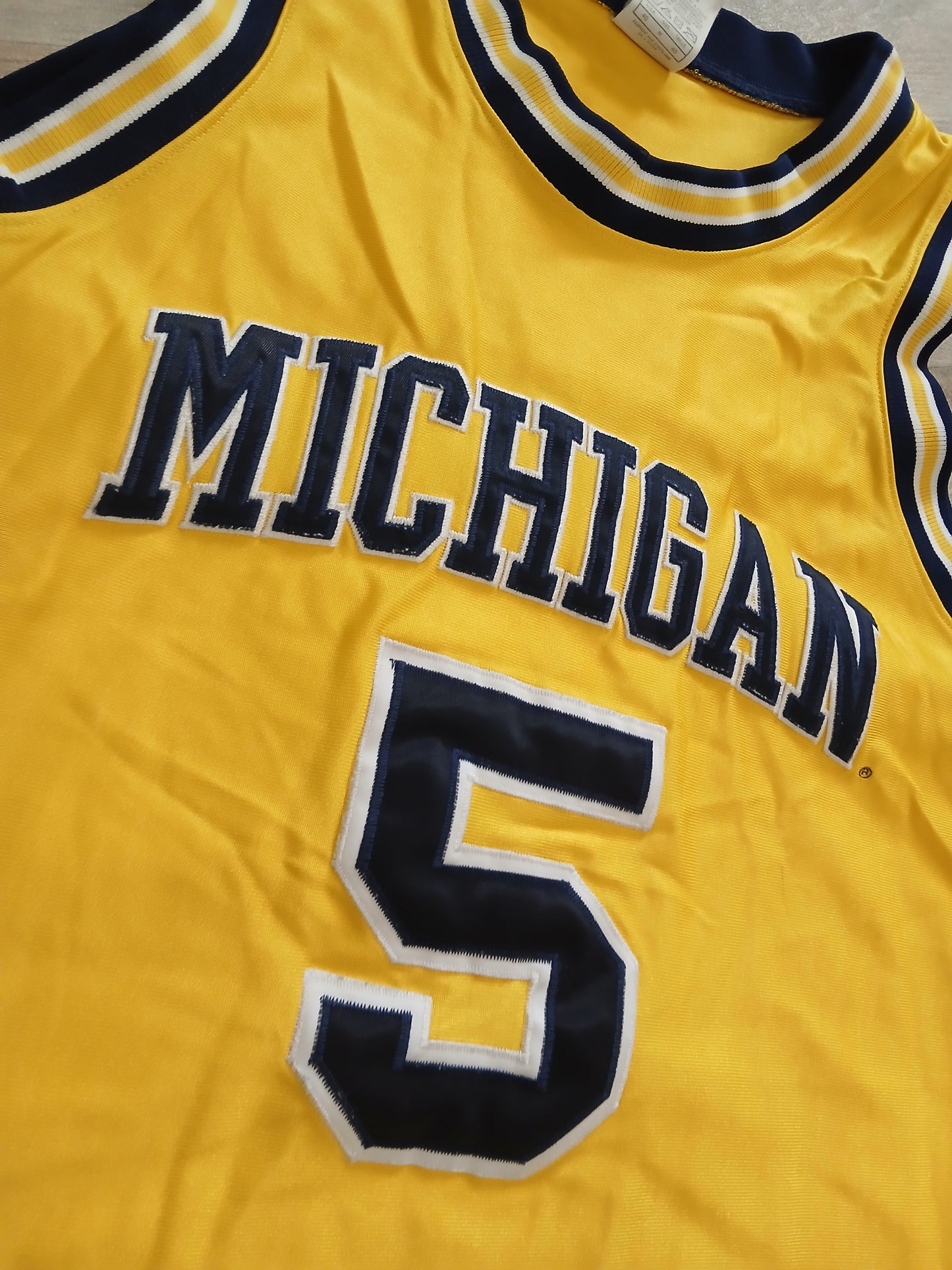 Jalen Rose Authentic Michigan Wolverines Jersey Size Medium