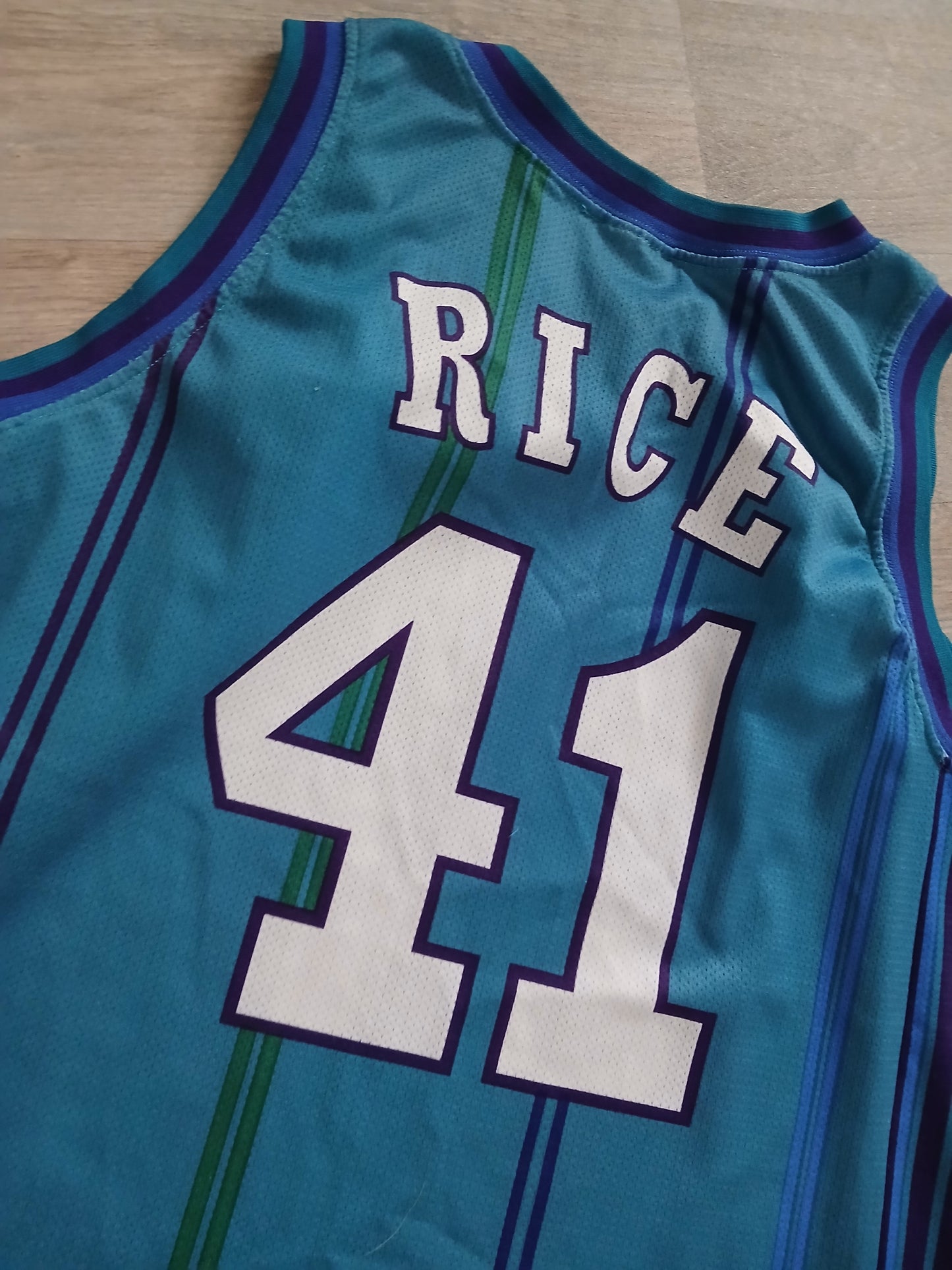Glen Rice Charlotte Hornets Jersey Size Medium