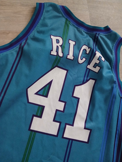Glen Rice Charlotte Hornets Jersey Size Medium