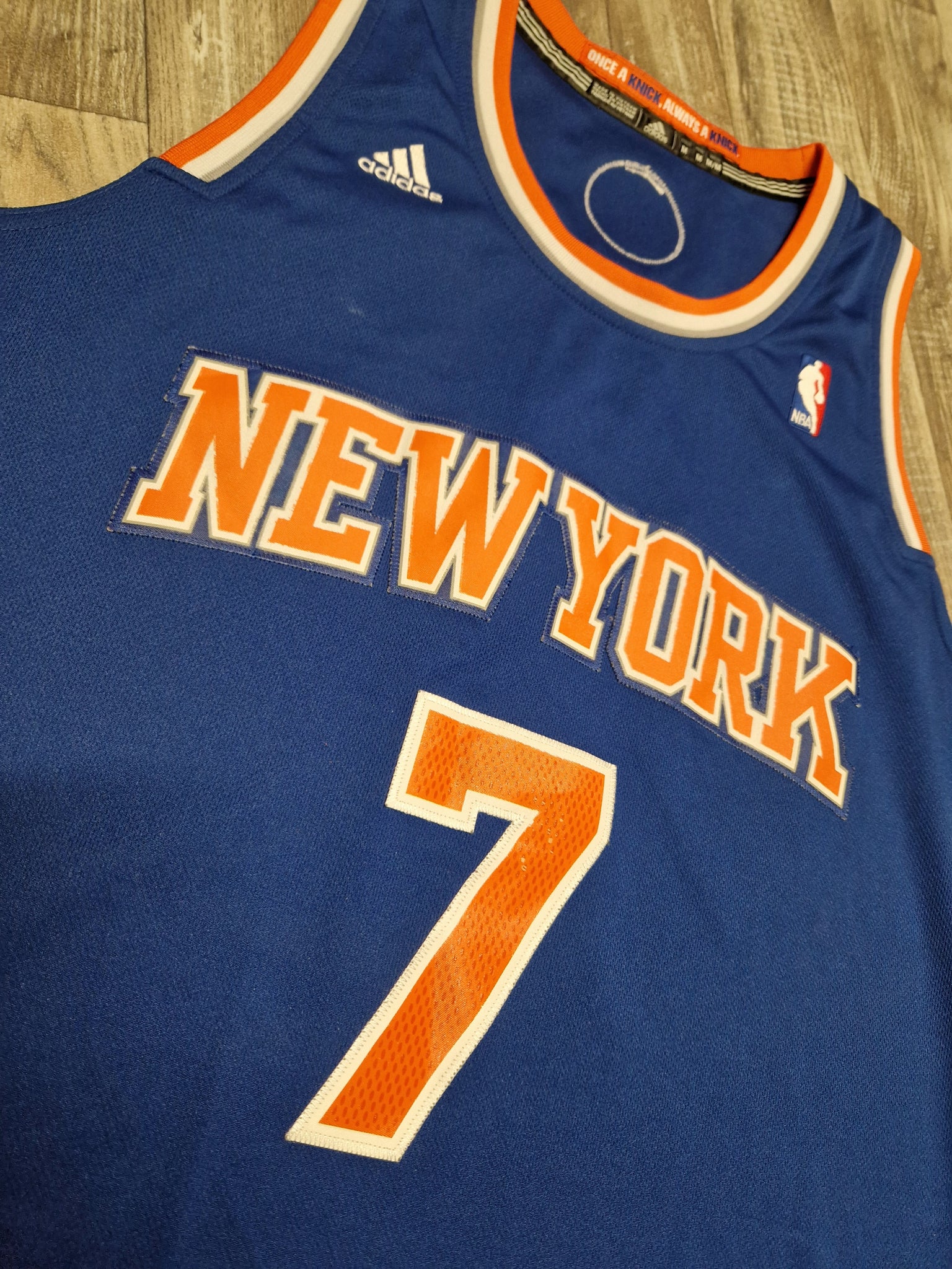 Anthony knicks outlet jersey