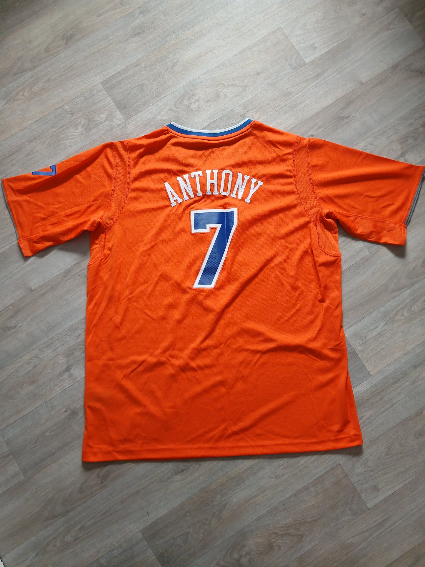 Carmelo Anthony New York Knicks Christmas Day Jersey Size 2XL