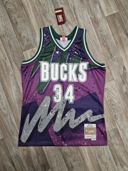 Ray Allen Milwaukee Bucks Jersey Size Large