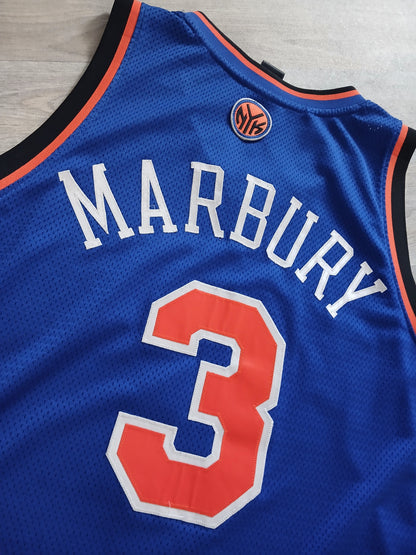 Stephon Marbury Authentic New York Knicks Jersey Size Large