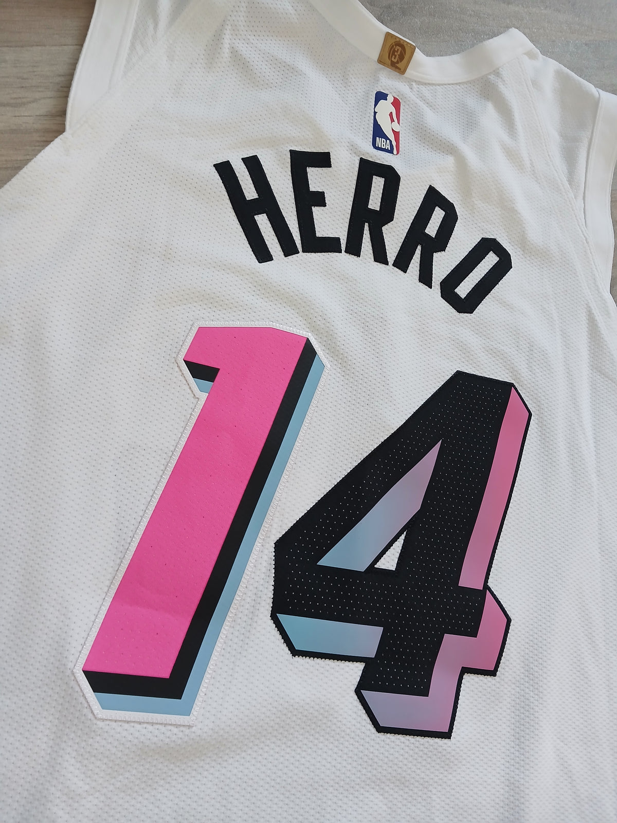 Tyler Herro Authentic Miami Heat Jersey Size XL