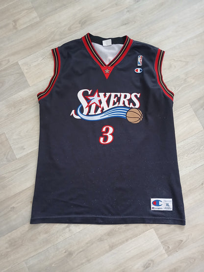 Allen Iverson Philadelphia 76ers Jersey Size XL