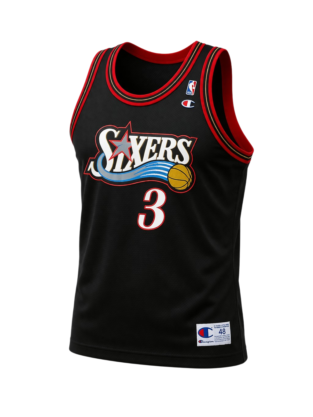 Allen Iverson Philadelphia 76ers Jersey Size XL