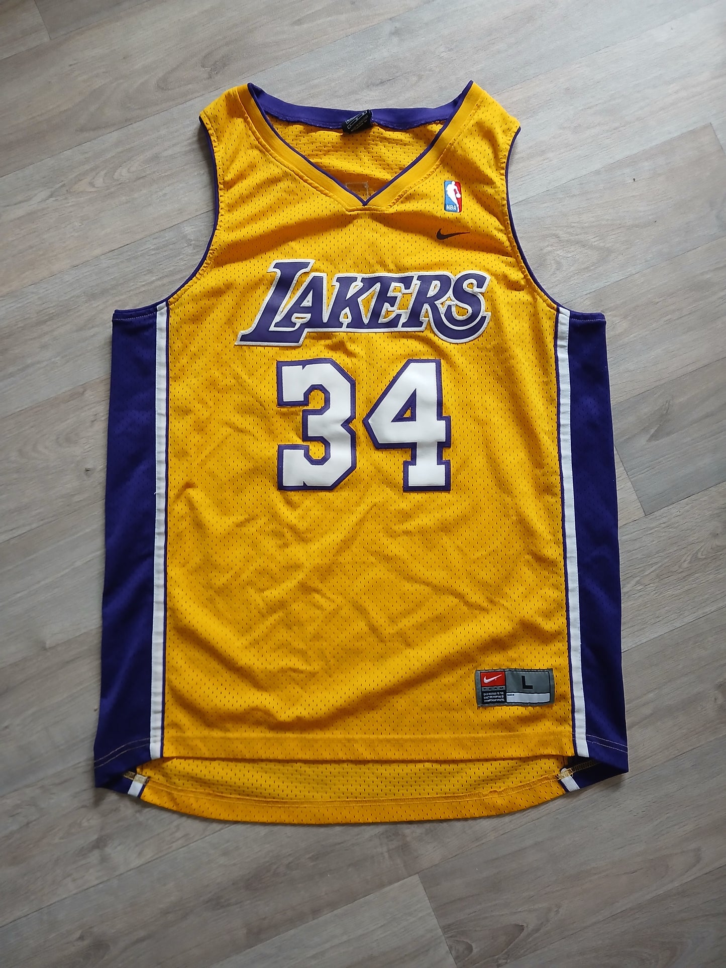 Shaquille O'Neal Los Angeles Lakers Jersey Size Large