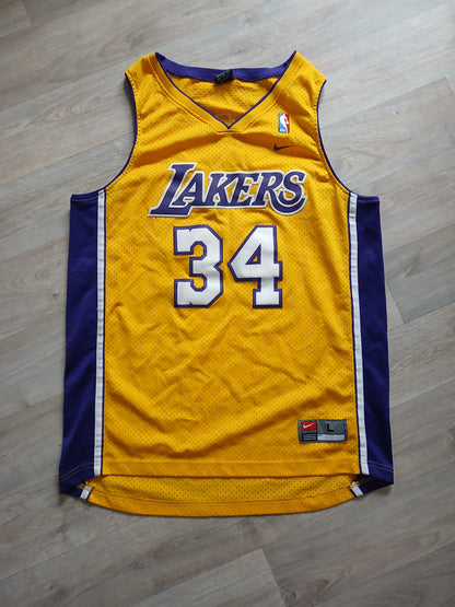 Shaquille O'Neal Los Angeles Lakers Jersey Size Large