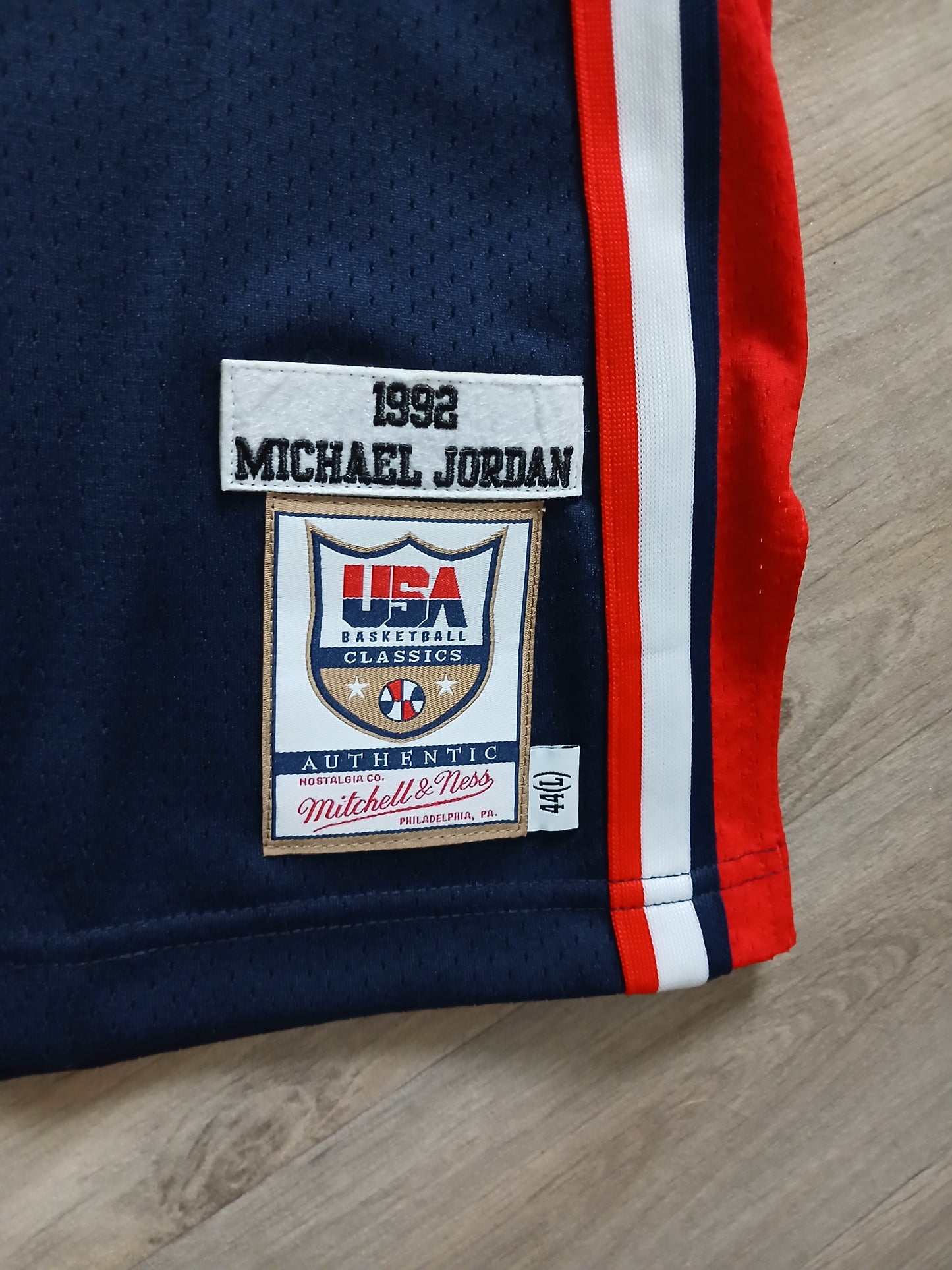 Michael Jordan Authentic Team USA Jersey Size Large