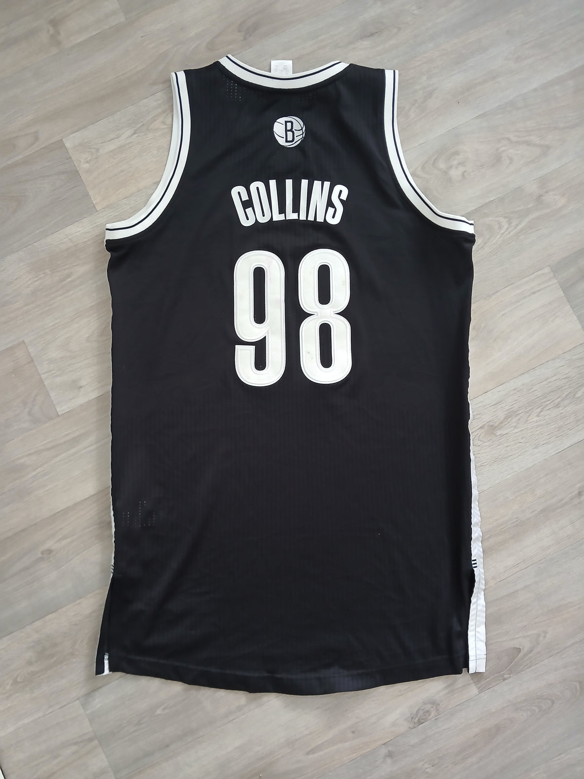 Jason Collins Authentic Brooklyn Nets Jersey Size XL