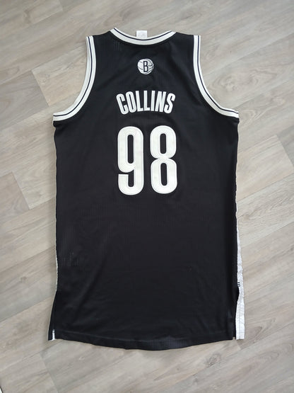 Jason Collins Authentic Brooklyn Nets Jersey Size XL