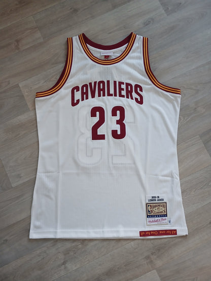 LeBron James Authentic Cleveland Cavaliers Jersey Size Large