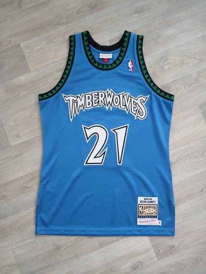 Kevin Garnett Authentic Minnesota Timberwolves Jersey Size Medium