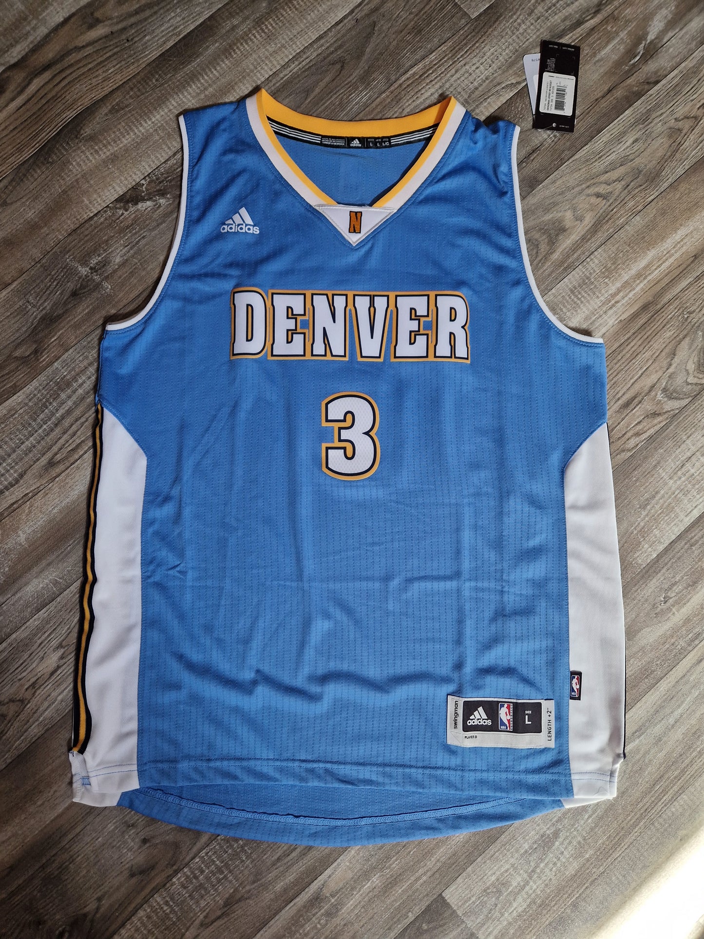 Ty Lawson Denver Nuggets Jersey Size Large