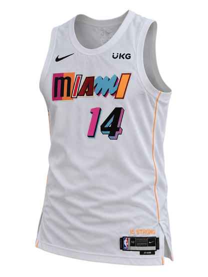 Tyler Herro Authentic Miami Heat Jersey Size XL