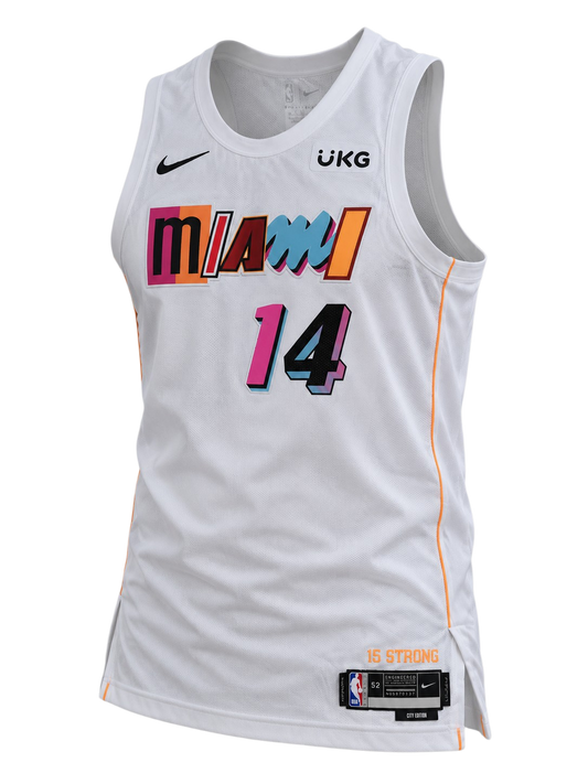 Tyler Herro Authentic Miami Heat Jersey Size XL