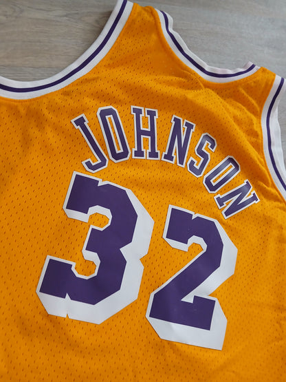 Magic Johnson Los Angeles Lakers Jersey Size Large