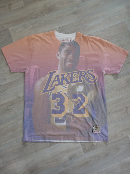 Magic Johnson Los Angeles Lakers T-Shirt Size XL