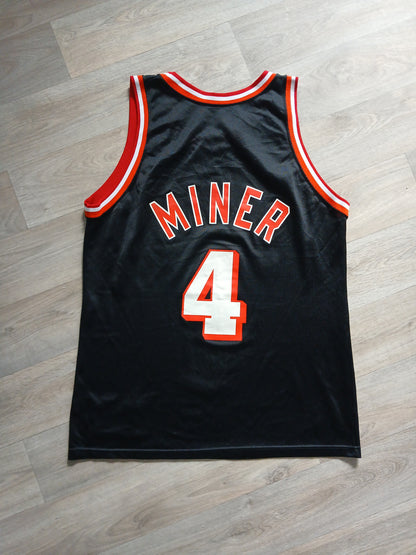 Harold Miner Miami Heat Jersey Size Large