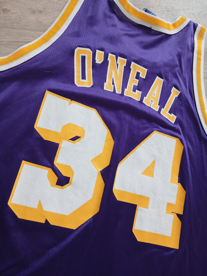 Shaquille O'Neal Los Angeles Lakers Jersey Size Large