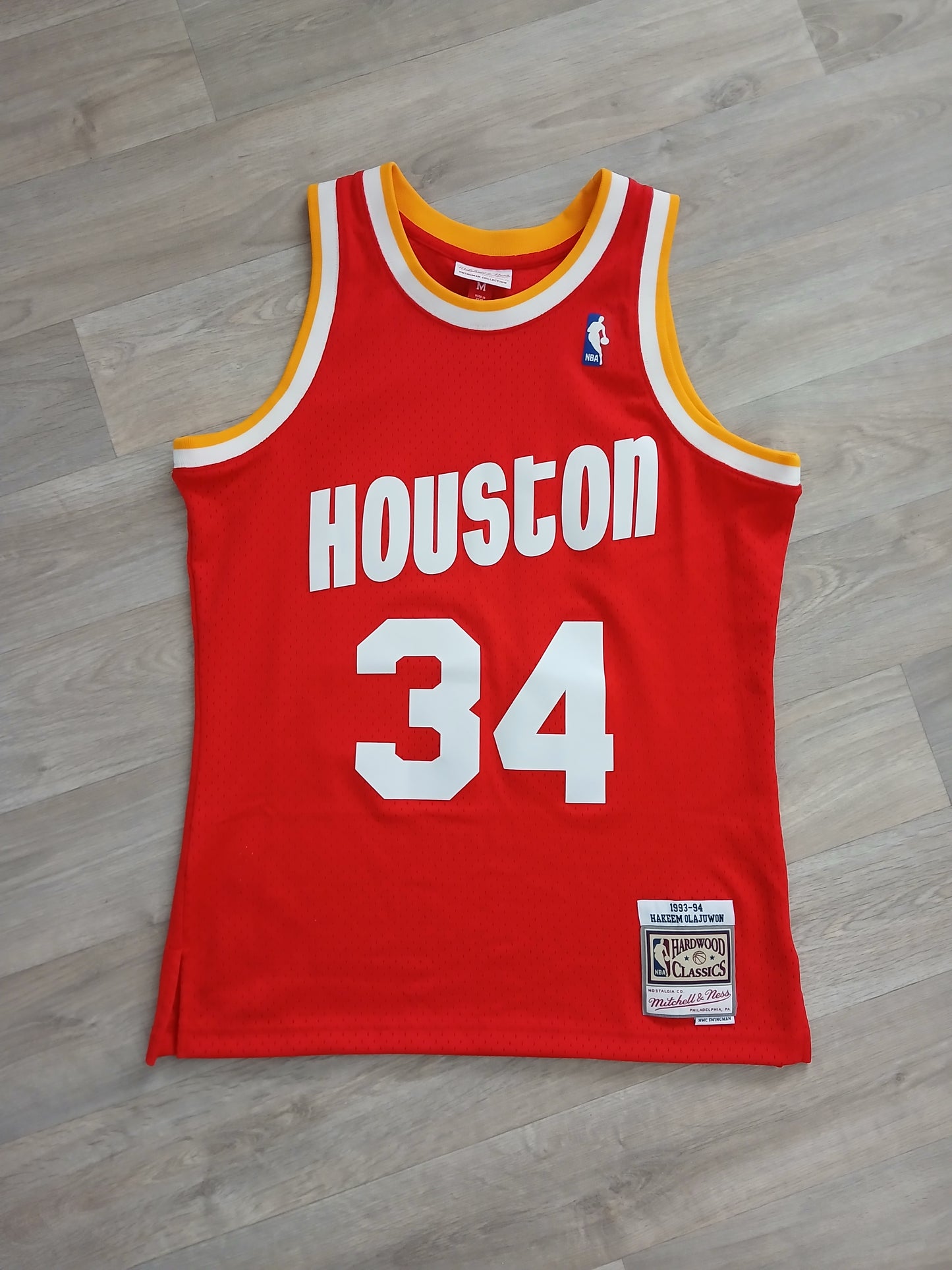 Hakeem Olajuwon Houston Rockets Jersey Size Medium