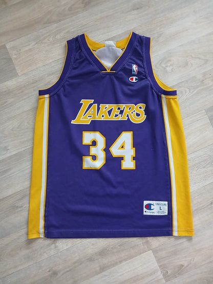 Shaquille O'Neal Los Angeles Lakers Jersey Size Large