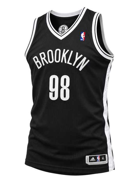 Jason Collins Authentic Brooklyn Nets Jersey Size XL