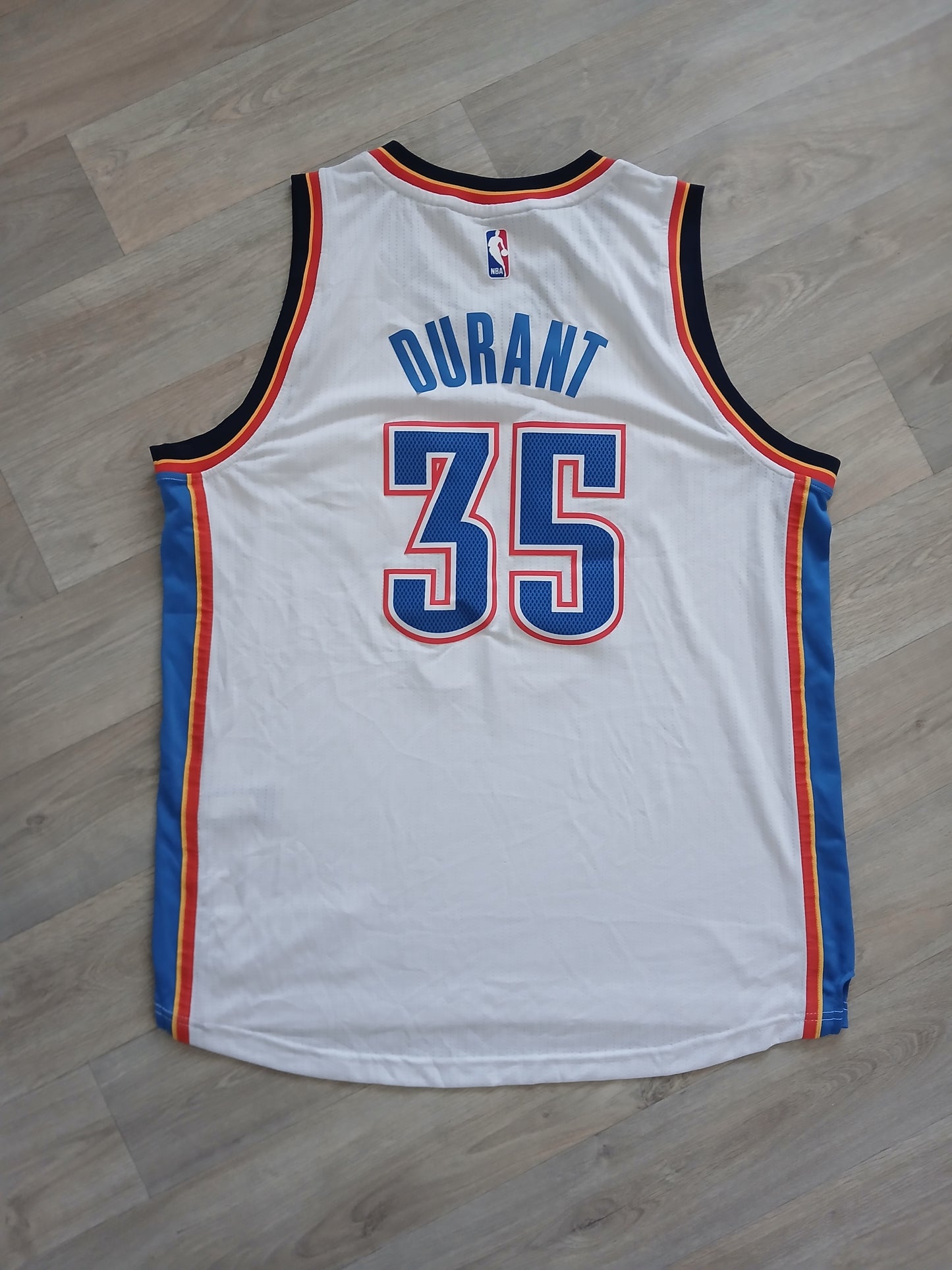 Kevin Durant Oklahoma City Thunder Jersey Size Large
