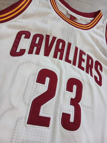 LeBron James Authentic Cleveland Cavaliers Jersey Size Large