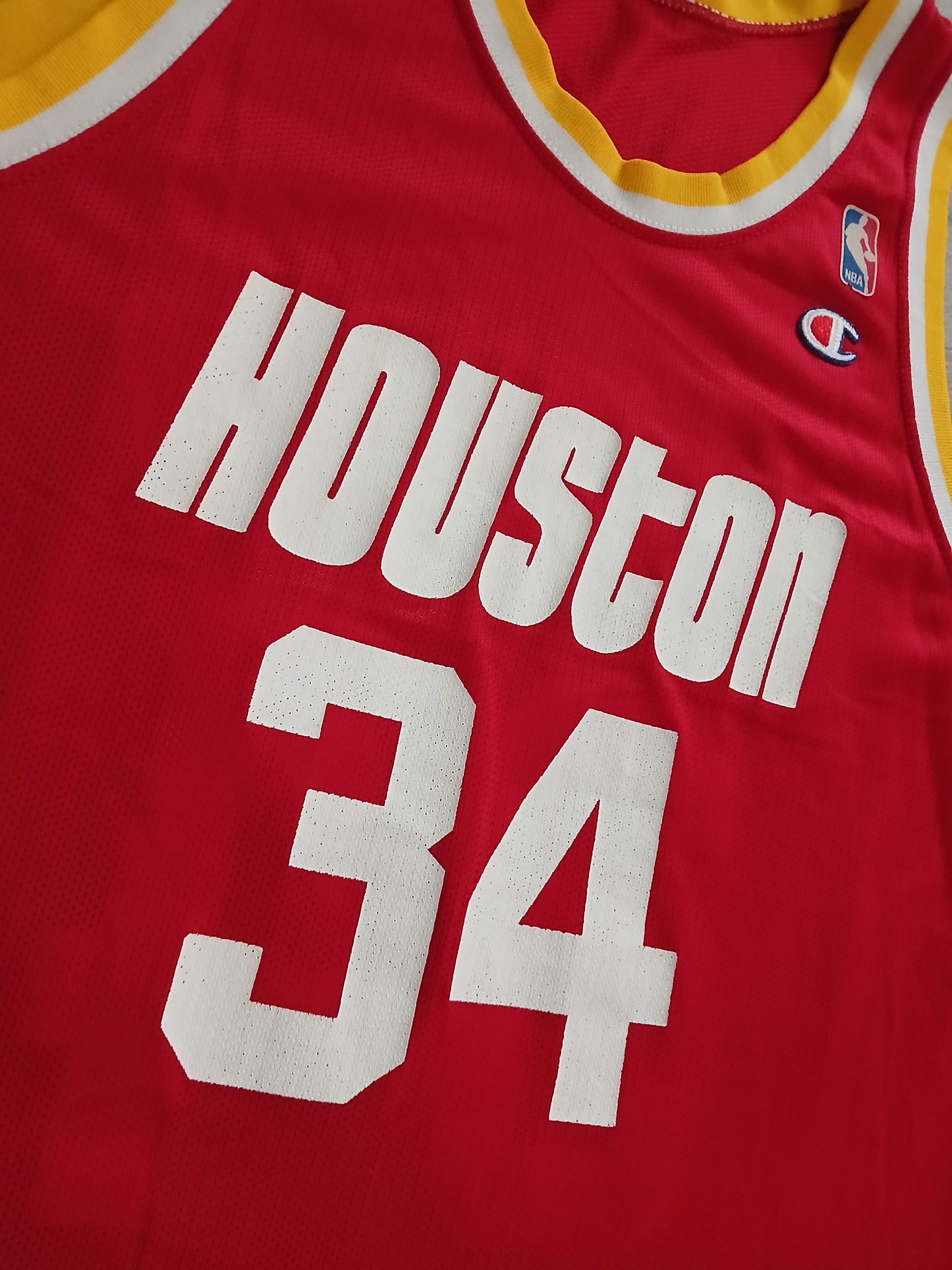 Haleem Olajuwon Houston Rockets Jersey Size Large