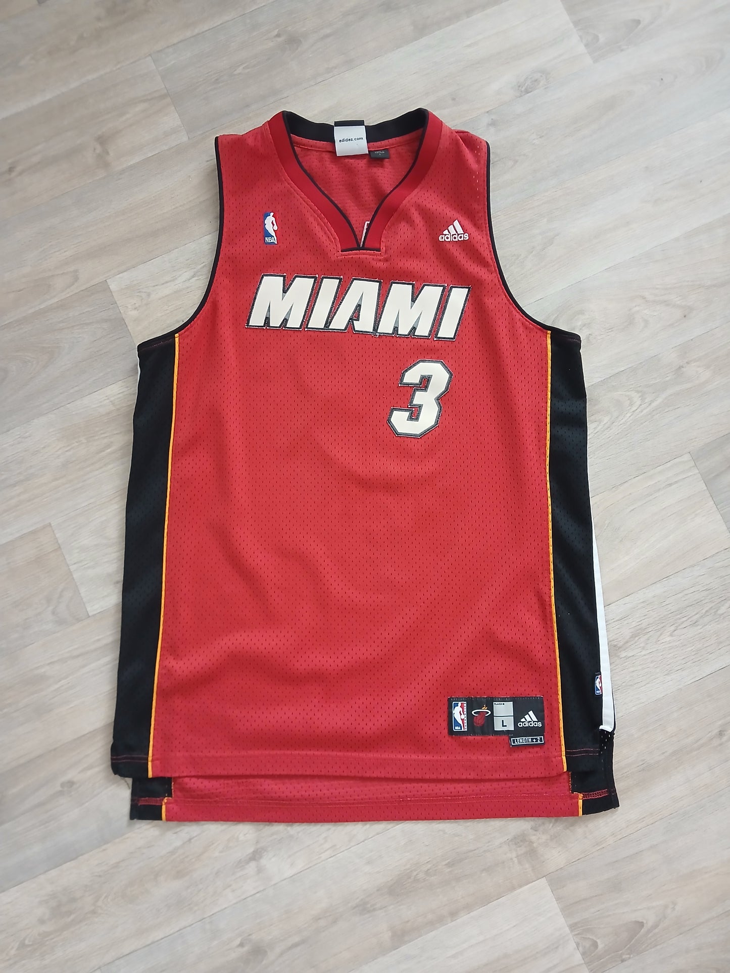 Dwyane Wade Miami Heat Jersey Size Large