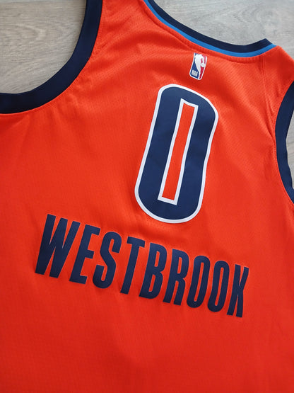 Russell Westbrook Oklahoma City Thunder Jersey Size Large