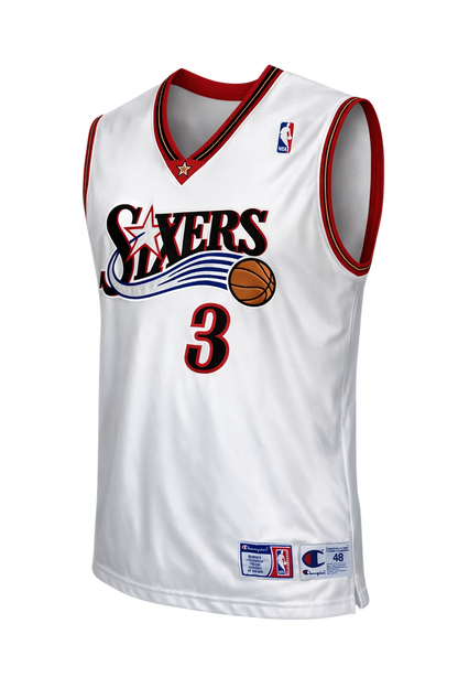 Allen Iverson Authentic Philadelphia 76ers Jersey Size XL