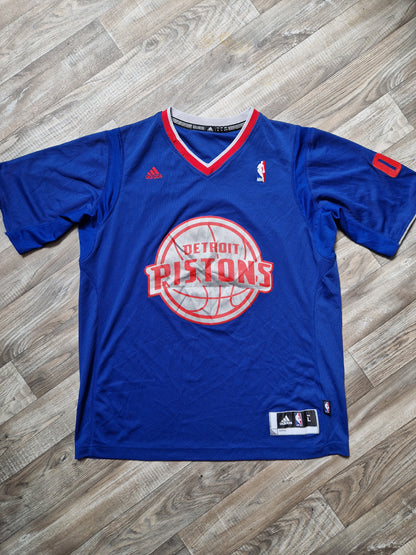 Andre Drummond Christmas Day Detroit Pistons Jersey Size Large