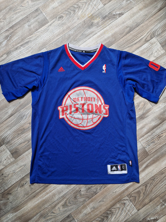 Andre Drummond Christmas Day Detroit Pistons Jersey Size Large