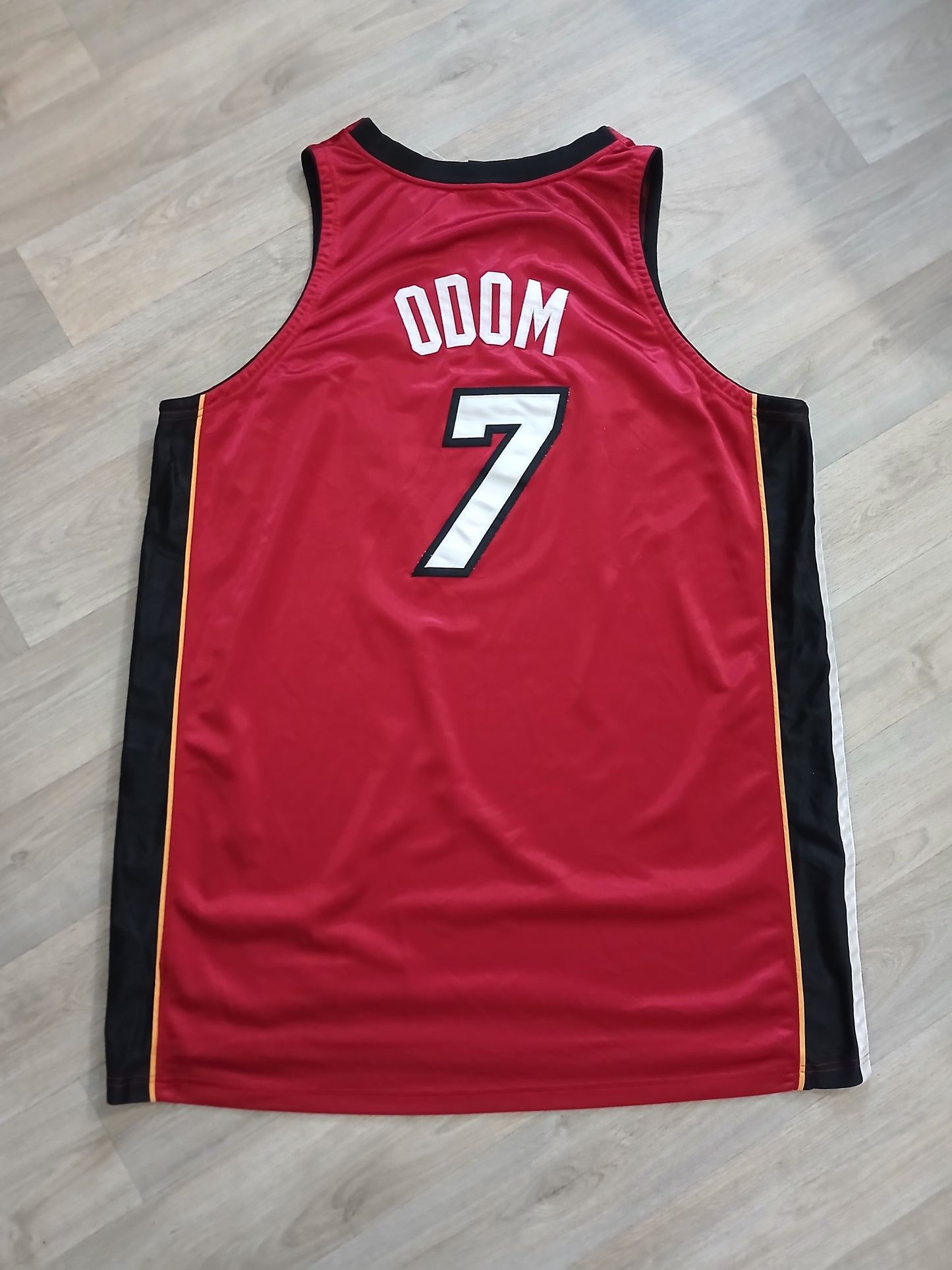 Lamar Odom Authentic Miami Heat Jersey Size 3XL