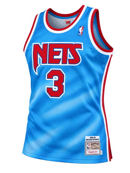 Drazen Petrovic Authentic New Jersey Nets Jersey Size XL