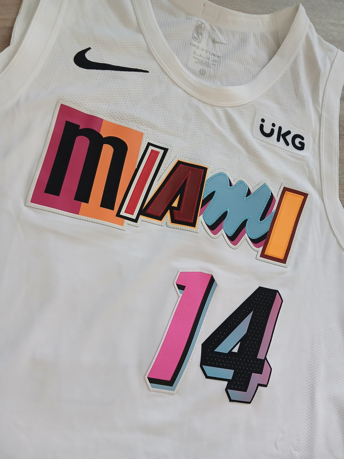 Tyler Herro Authentic Miami Heat Jersey Size XL