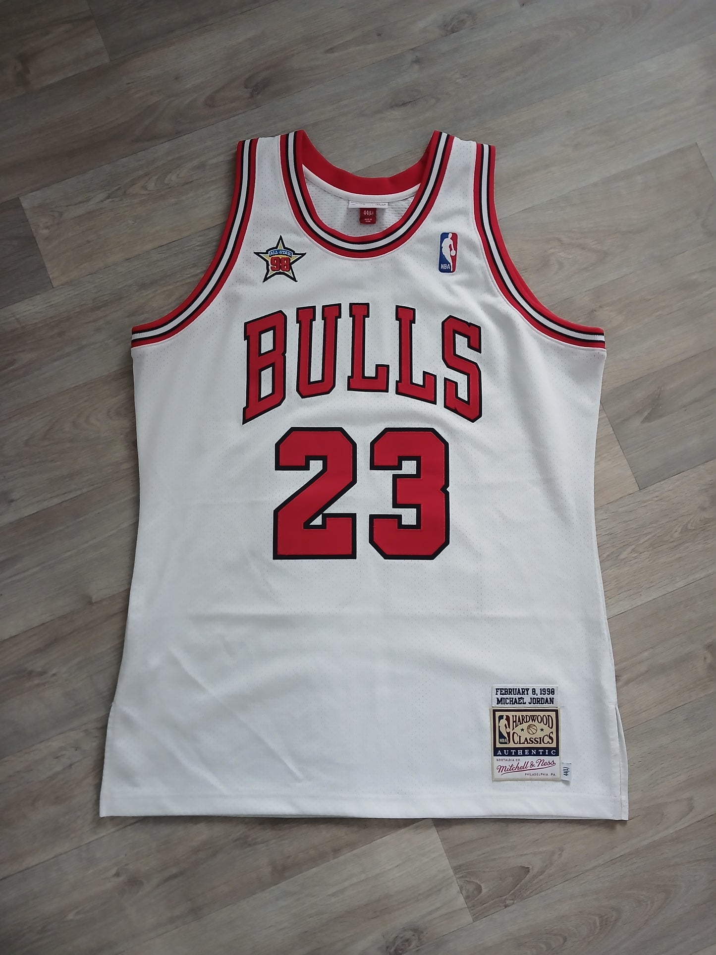 Michael Jordan Authentic NBA All Star 1998 Jersey Size Large
