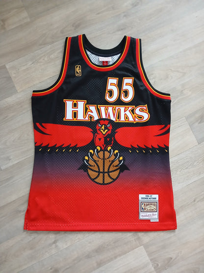Dikembe Mutombo Atlanta Hawks Jersey Size Large
