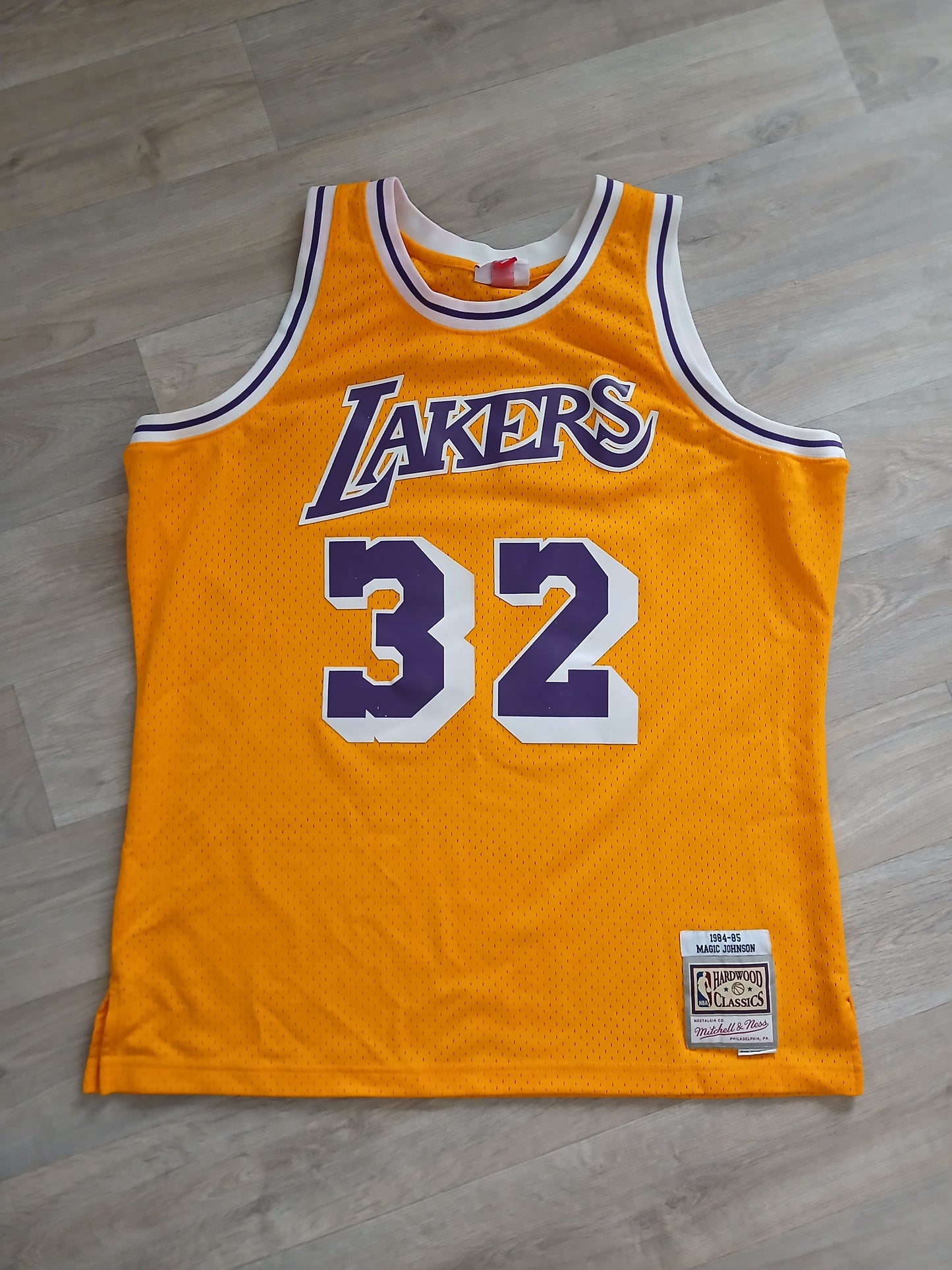 Magic Johnson Los Angeles Lakers Jersey Size Large
