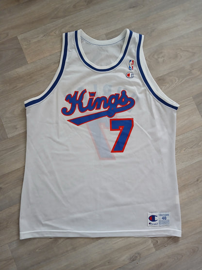 Bobby Hurley Sacramento Kings Jersey Size XL